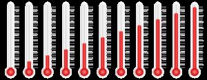 thermometer, temperature, measure